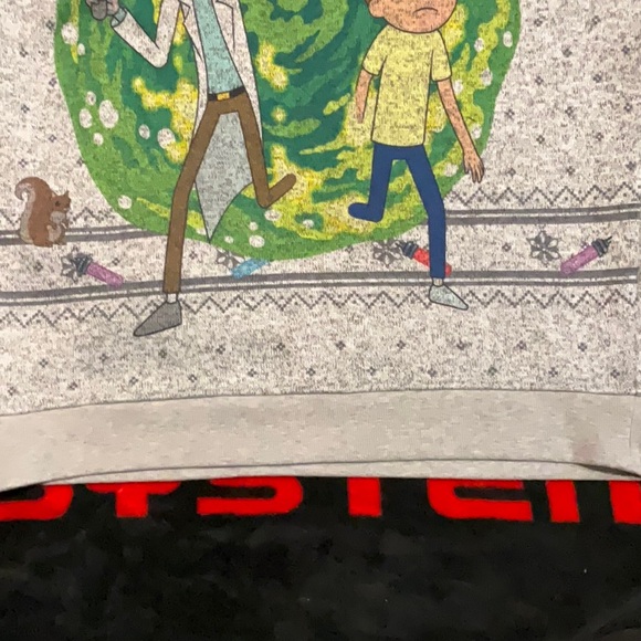 Rick and Morty Christmas sweater - Picture 8 of 14